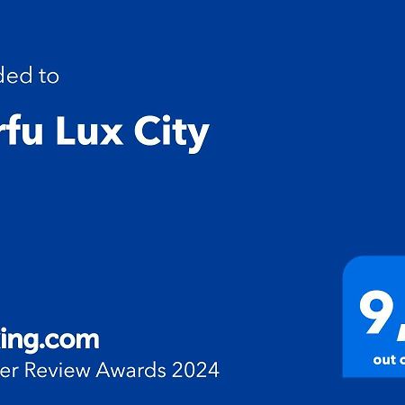 דירות Corfu Lux City מראה חיצוני תמונה